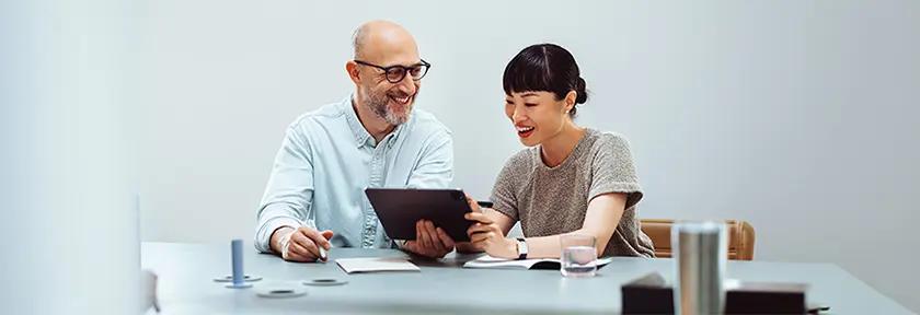 Mortgage blog banner, mobile view, Travis CU