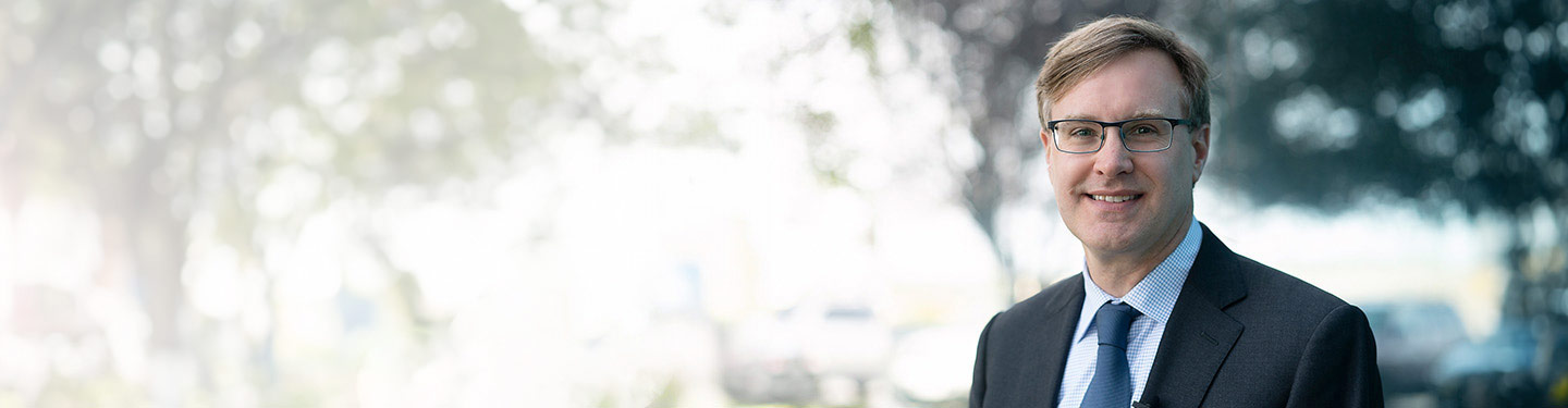 photo banner of a special 2024 message from Kevin Miller, CEO, Travis CU,